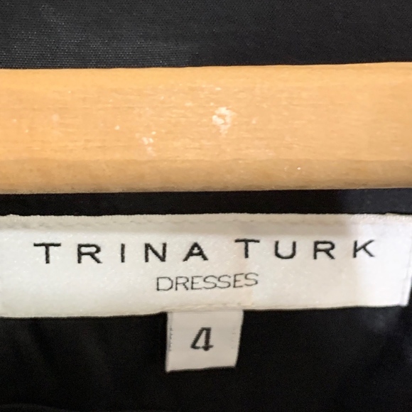 Trina Turk Pink & Gray Geometric Brocade - Picture 4 of 7